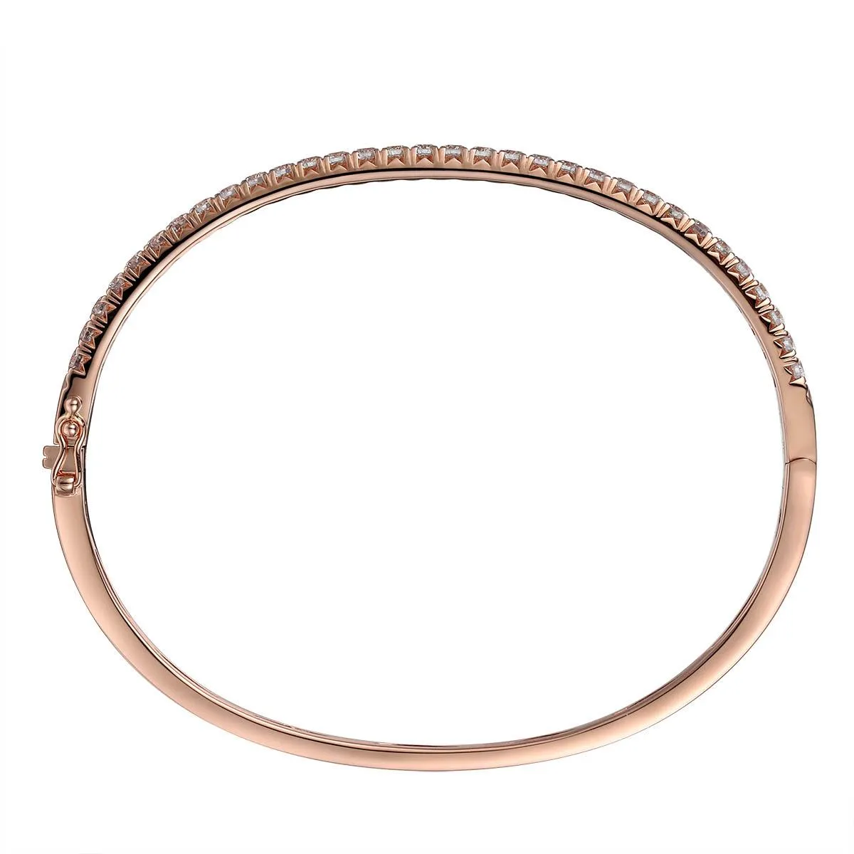 1.26ct tw Diamond Bangle Bracelet