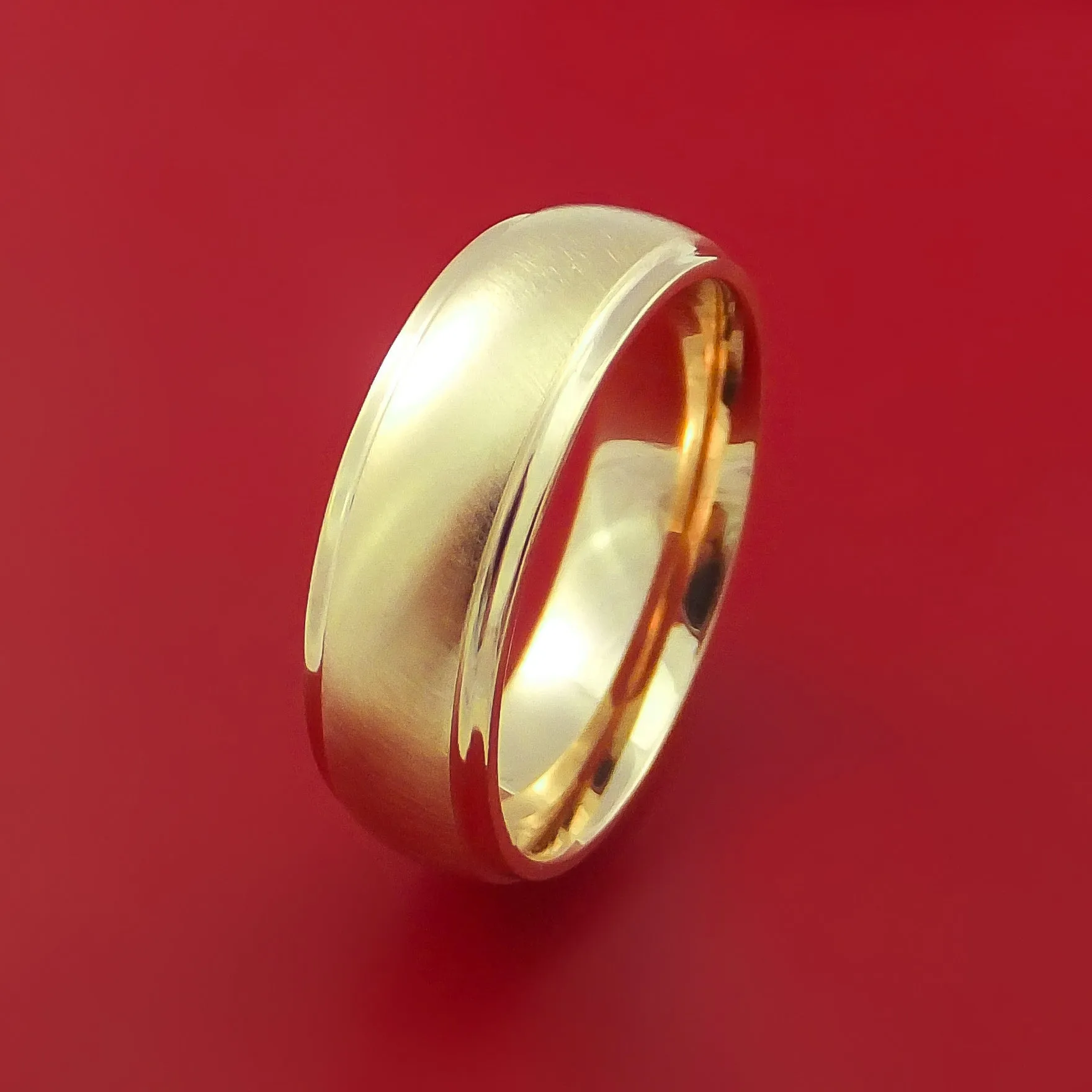 14K Rose Gold Classic Style Wedding Band Custom Made