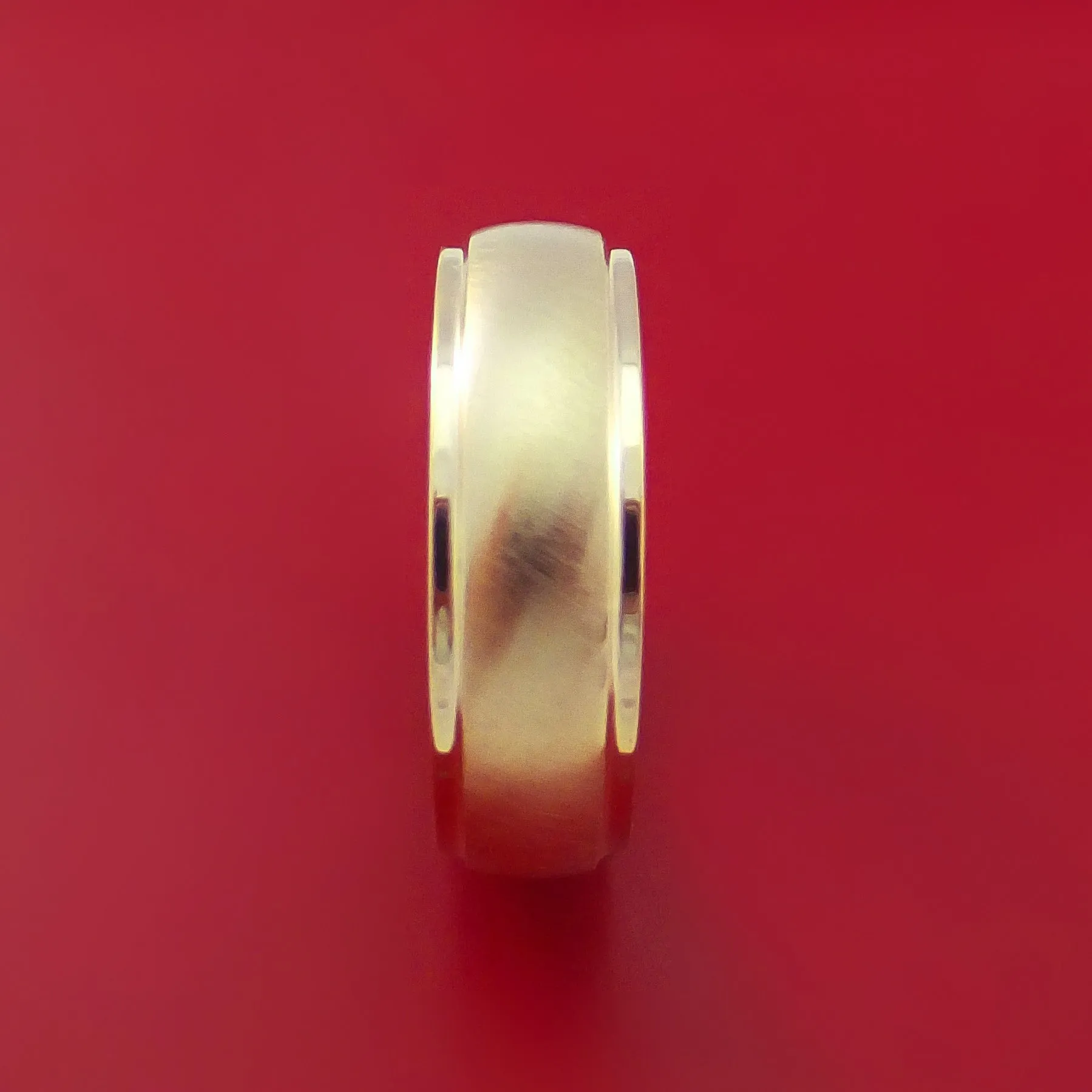 14K Rose Gold Classic Style Wedding Band Custom Made
