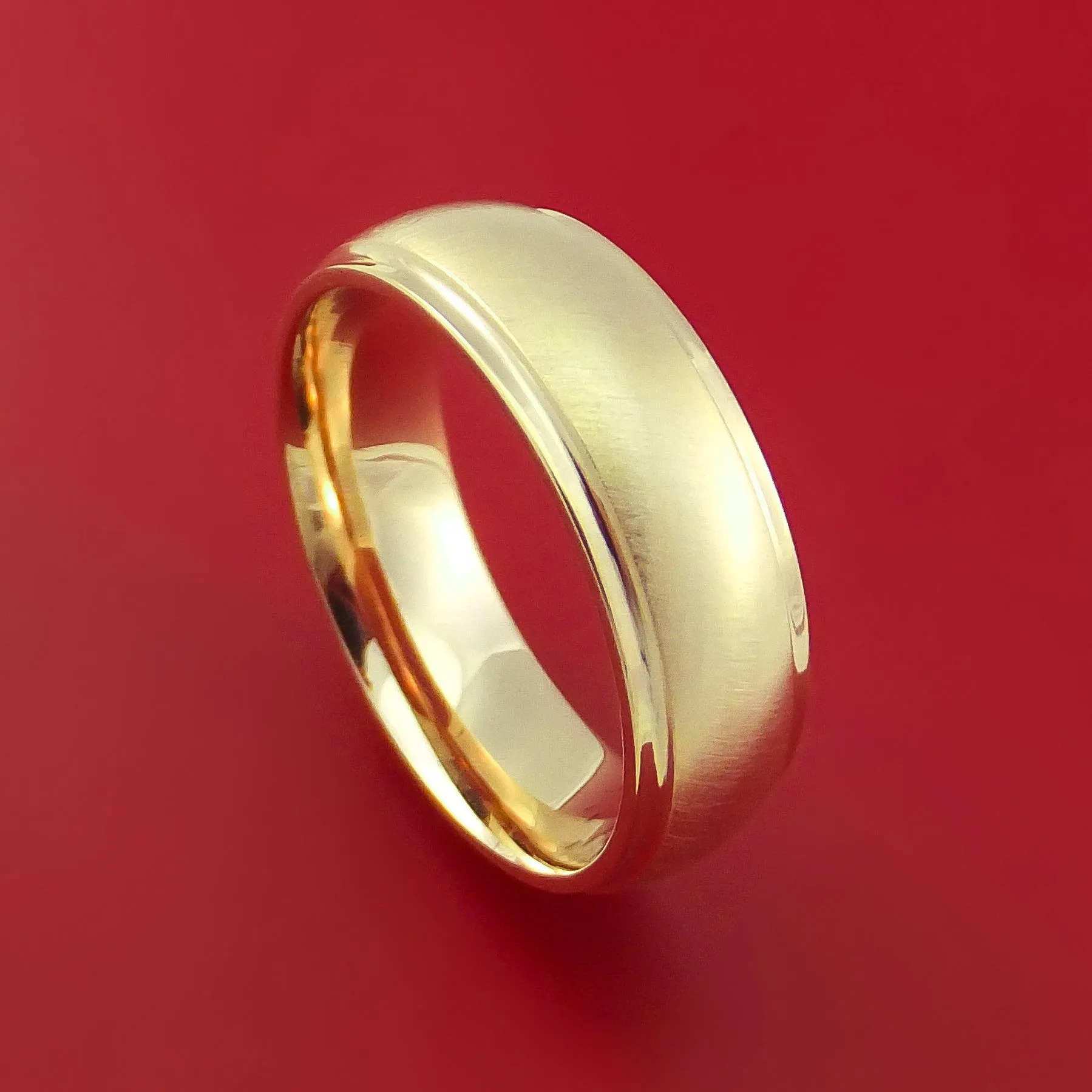 14K Rose Gold Classic Style Wedding Band Custom Made