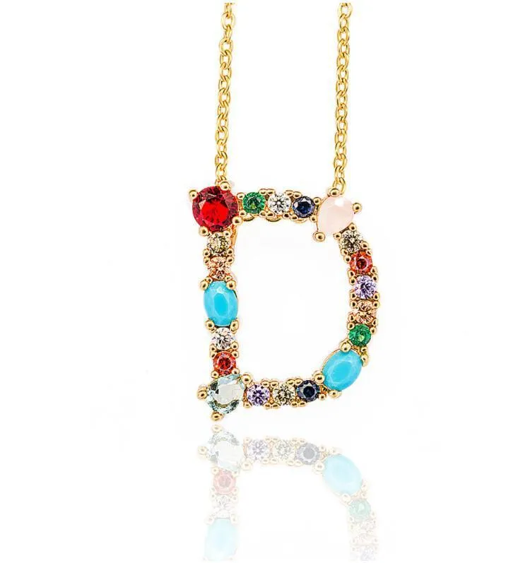 26 English alphabet necklaces