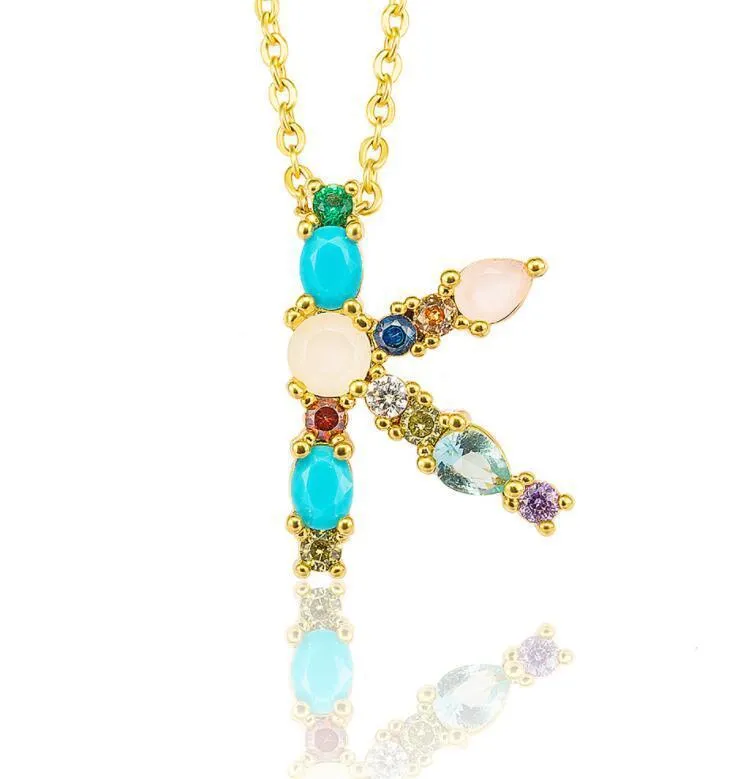 26 English alphabet necklaces
