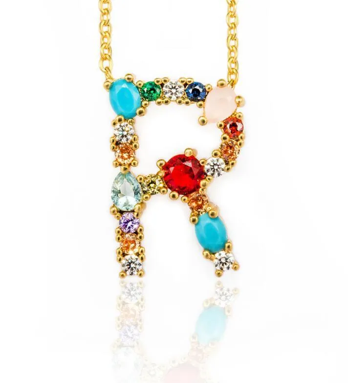 26 English alphabet necklaces