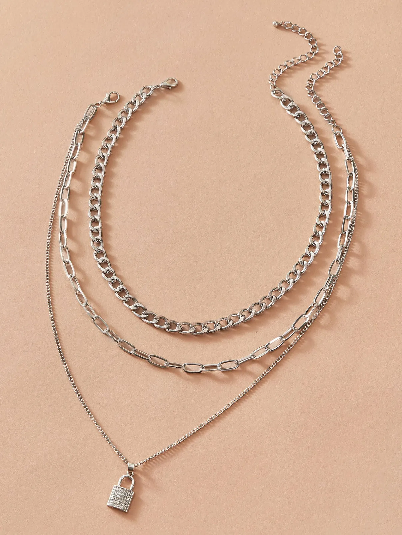 2pcs Lock Pendant Necklace - FD ⚡