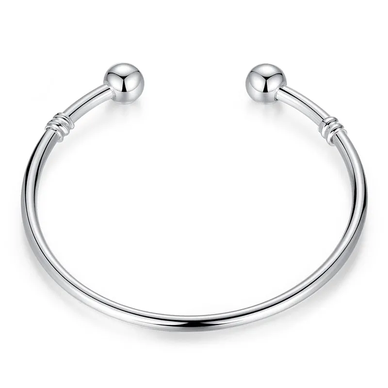 5 Style Silver Color LOVE Snake Chain Bracelet & Bangle 16CM-21CM