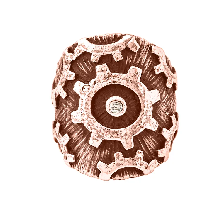 Abundance Mindset Gold Ring