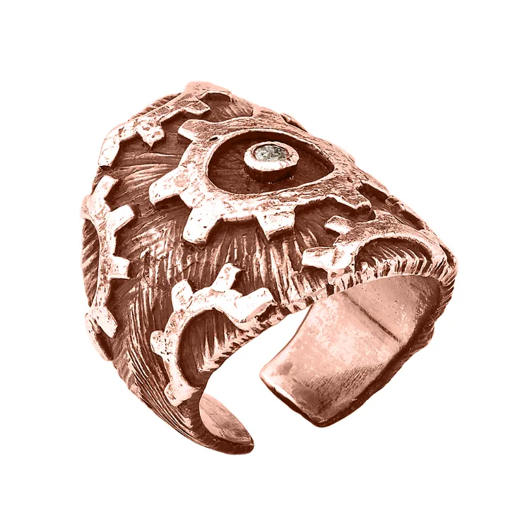 Abundance Mindset Gold Ring