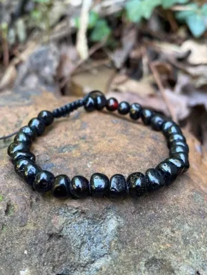 Adjustable Cherry Amber Bracelet