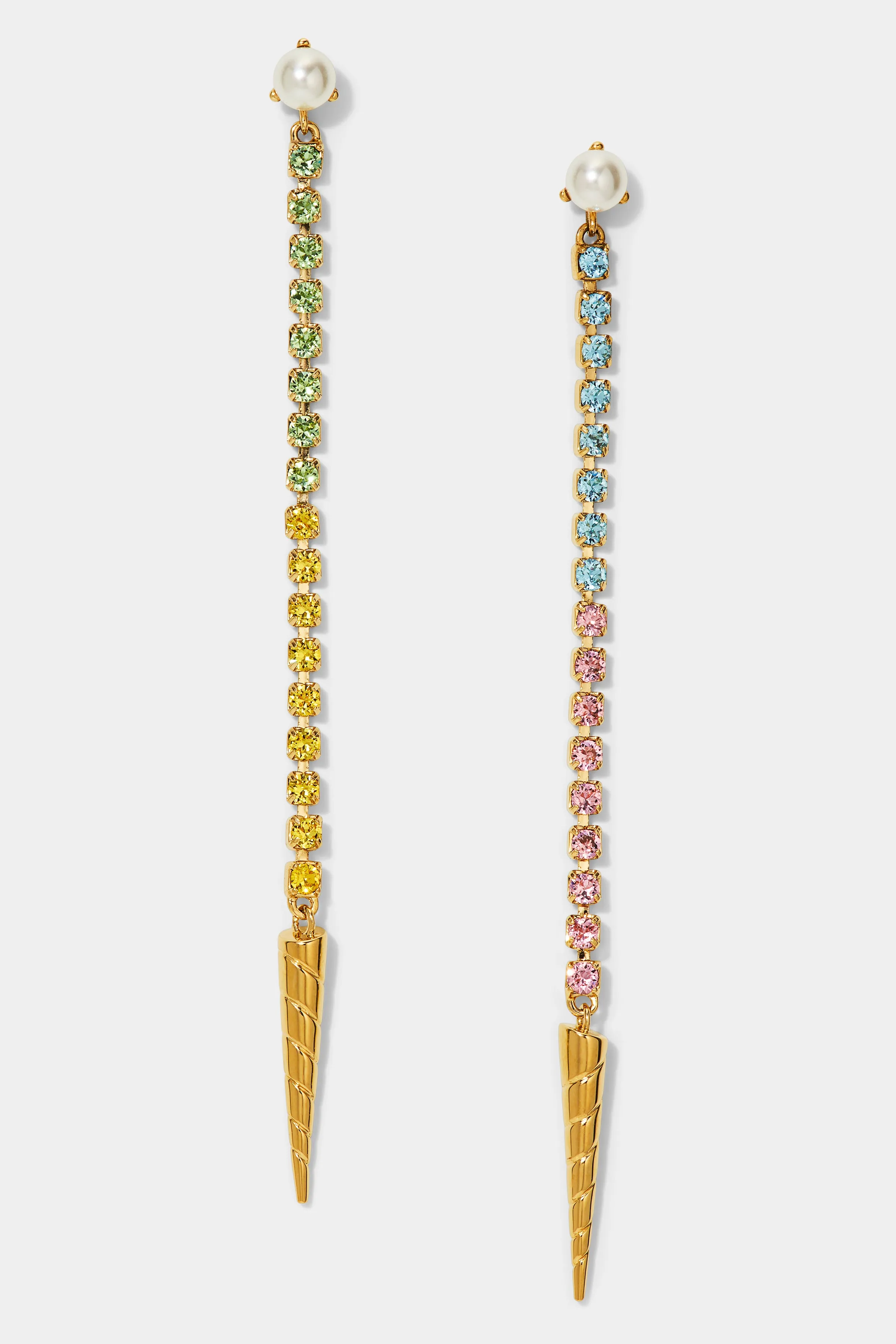 AJOA OCEAN BUBBLE LINEAR EARRINGS