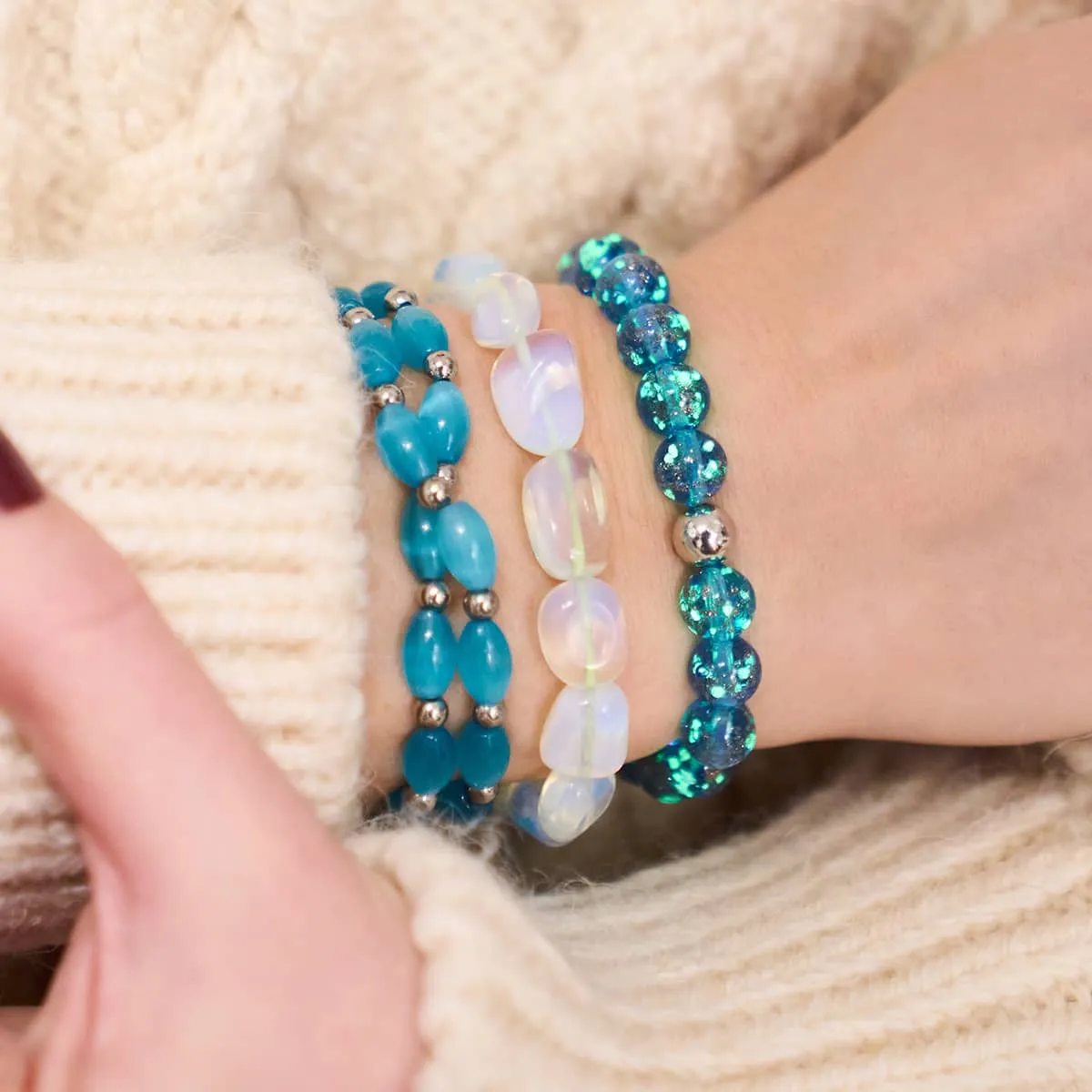 Alice Blue | Cheshire Glass | Cat Eye Wrap