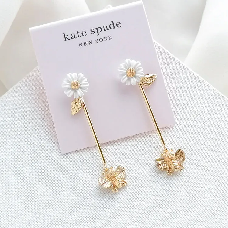 All Abuzz Bee Linear Earrings
