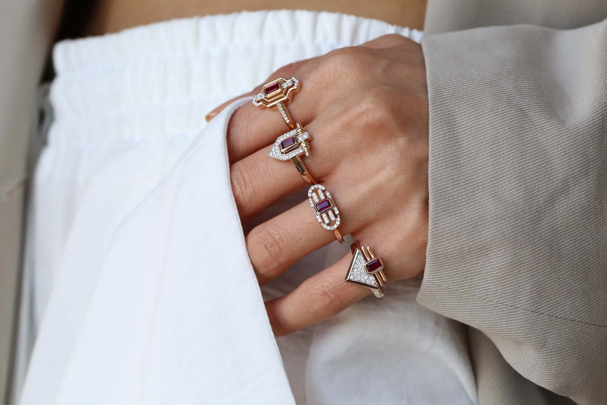 AMALFI PUNTO GOLD RING