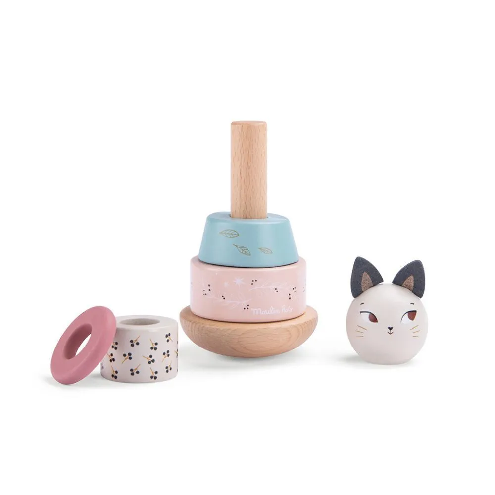 Apres La Pluie Roly Poly Stacking Cat