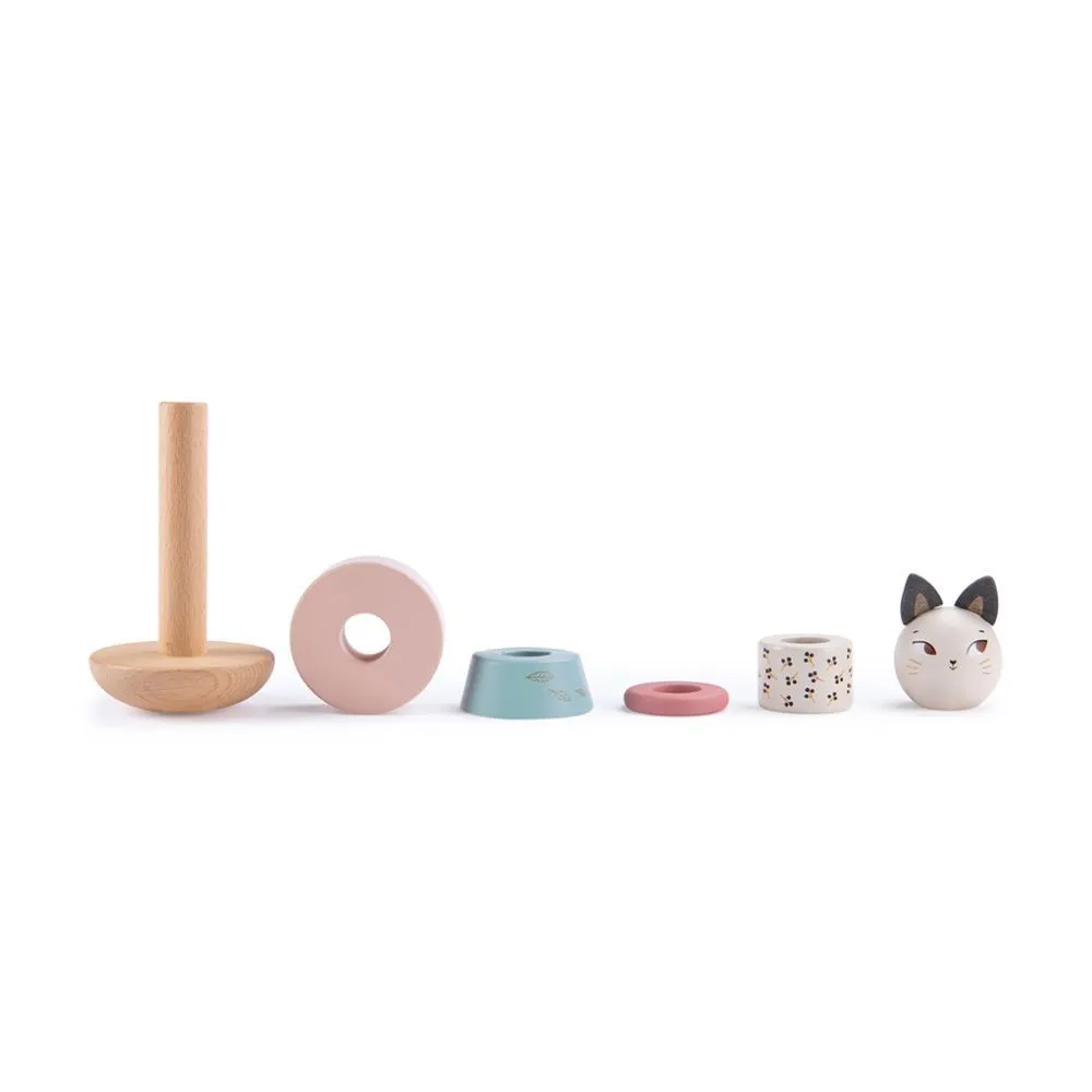 Apres La Pluie Roly Poly Stacking Cat