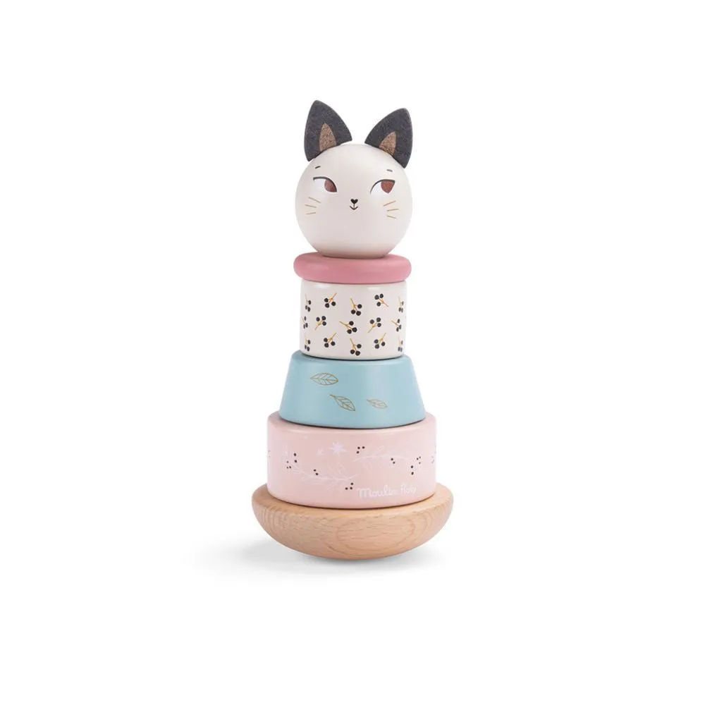 Apres La Pluie Roly Poly Stacking Cat