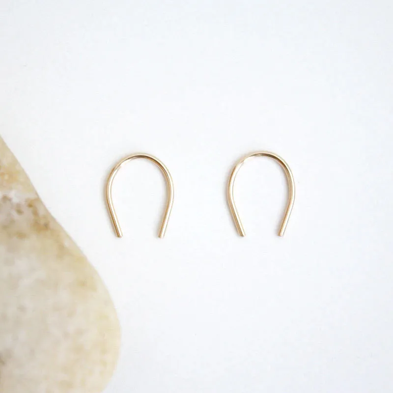 Arc Earrings -Short