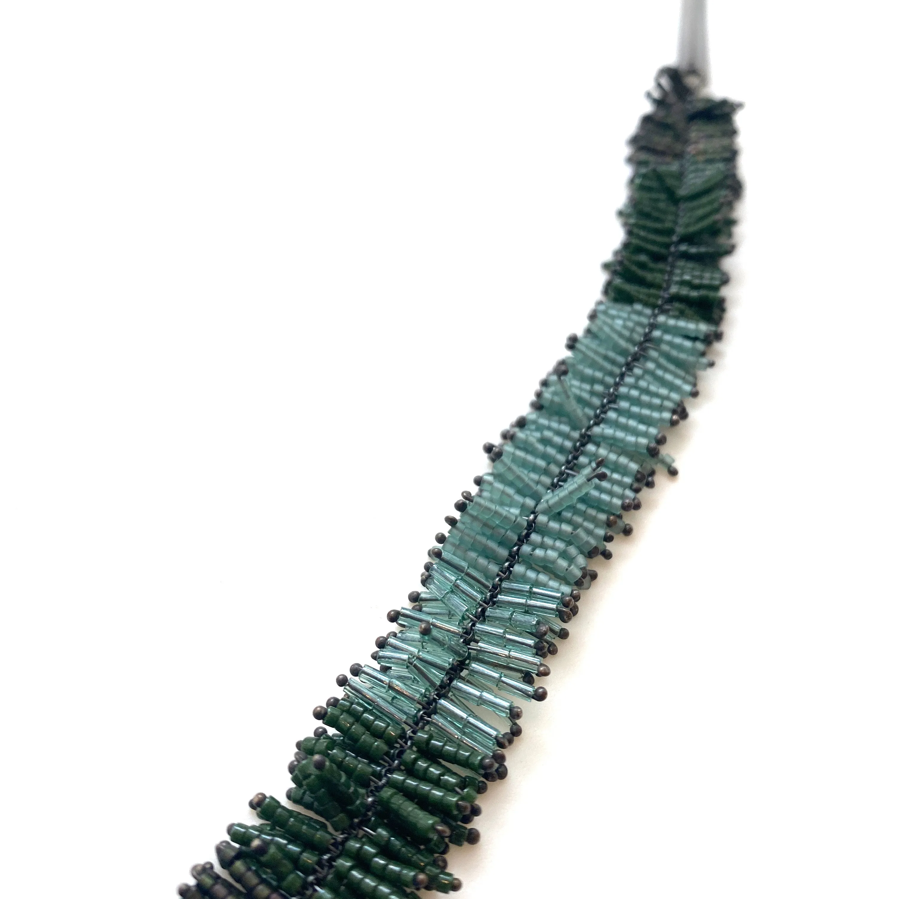 Asymmetrical Blue Bundle Necklace