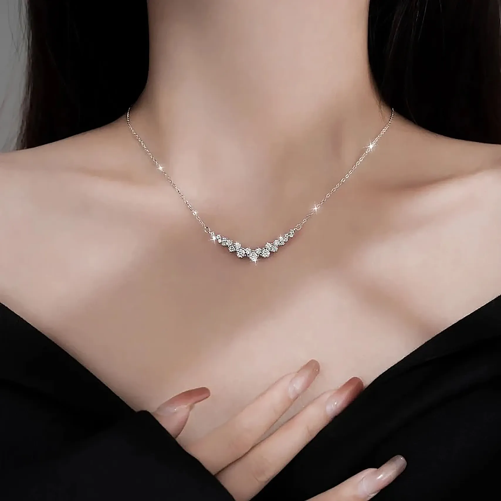 Aurielle Necklace | Sterling Silver