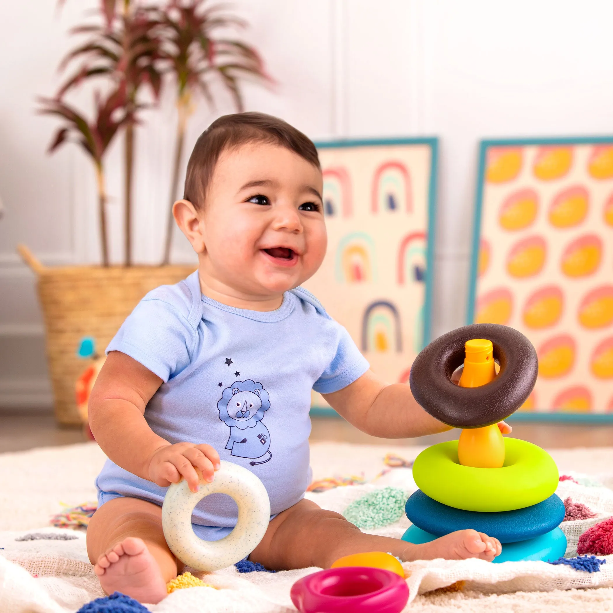 B. Toys - Stacking Rings