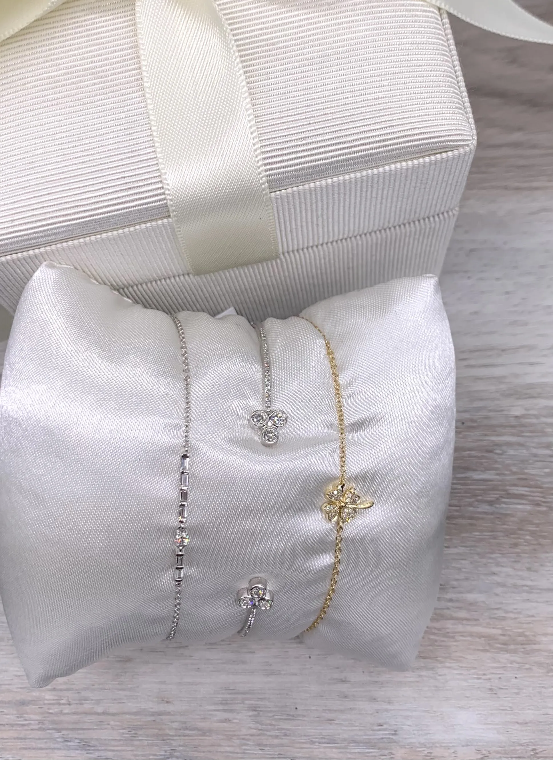 Baguette and Round Bracelet