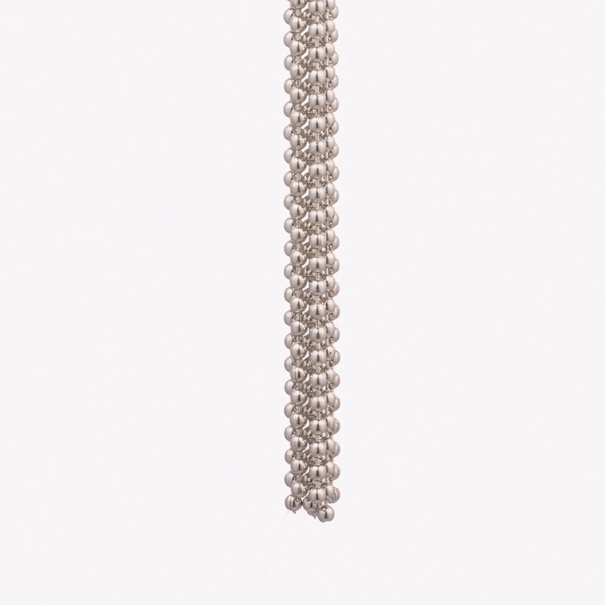 BALL CHAIN TASSEL EARRINGS