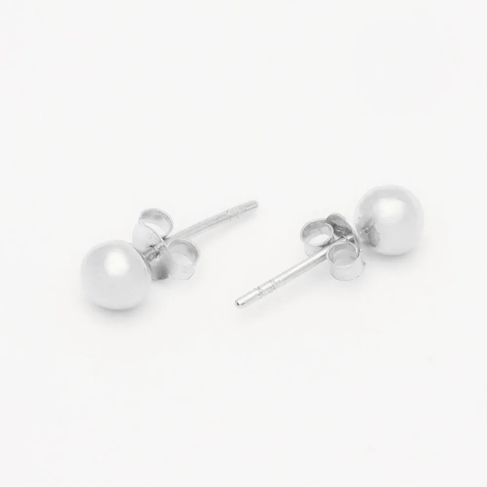 Ball Stud Earrings