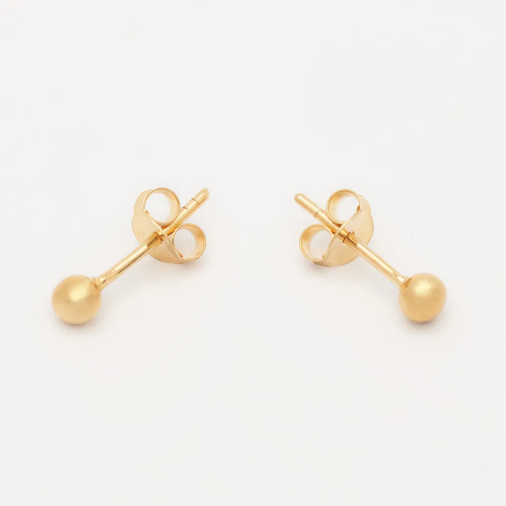 Ball Stud Earrings