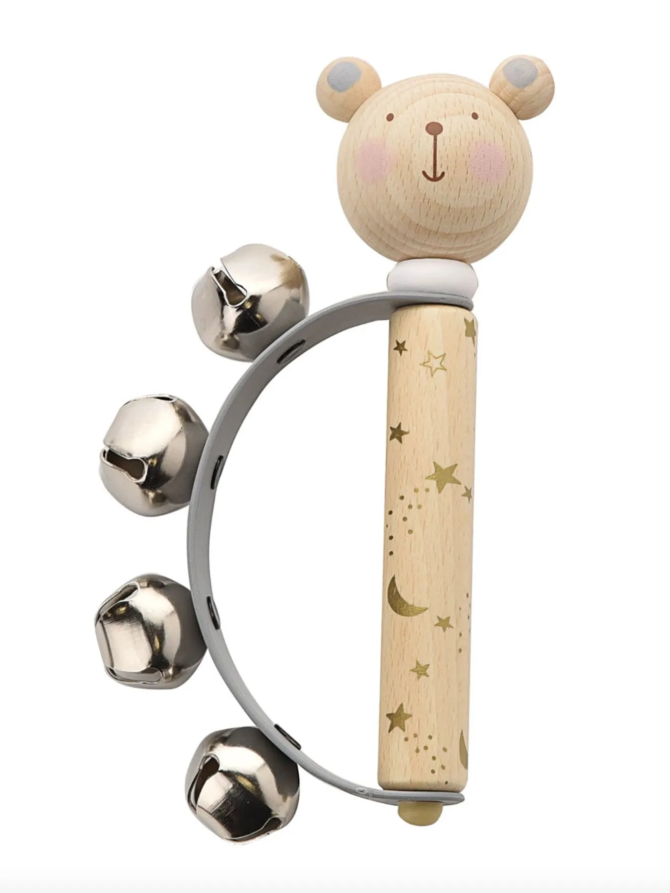 Bambino Wooden Hand Bell Animals - 3 Variations