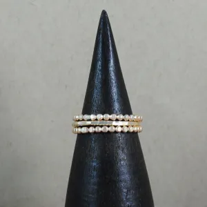 Beaded Stacking Rings - Gold-Filled