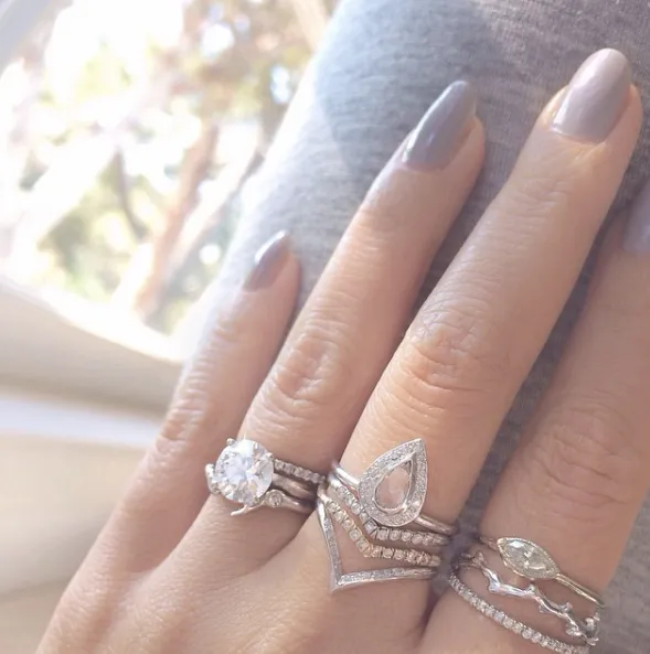 Beak Diamond Ring