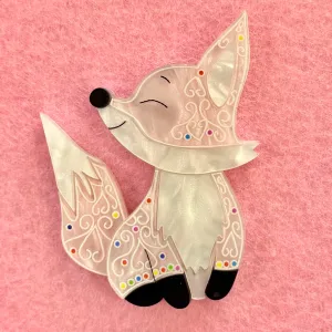 Biscuit the fox 🦊 - Brooch - Set of 2