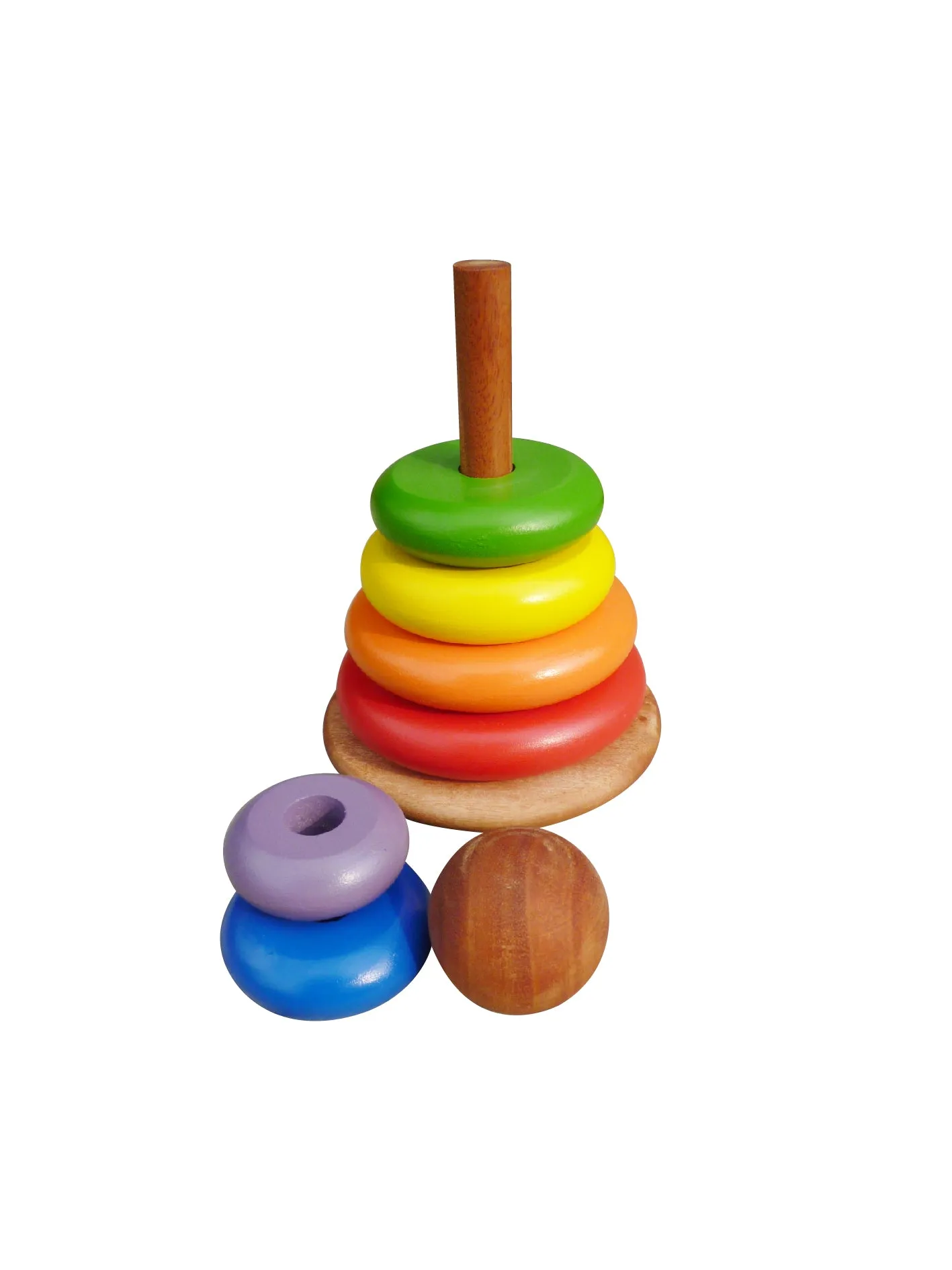 Bouncing Stacking Rings