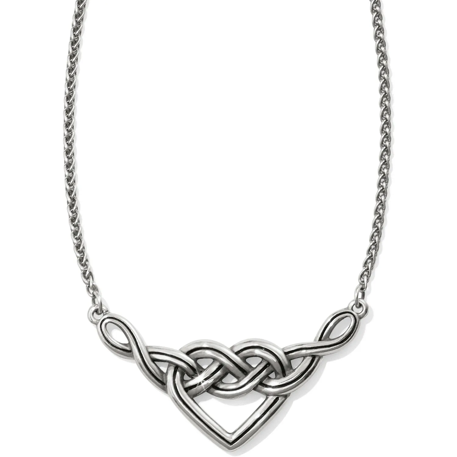 Brighton | Interlok V Heart Necklace | Women's