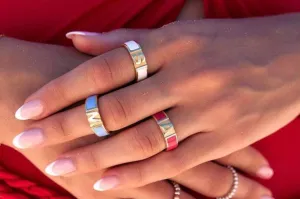 Britney gold ring