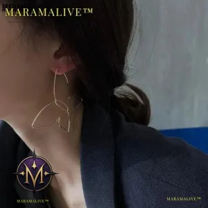 Butterfly Hollow Earrings