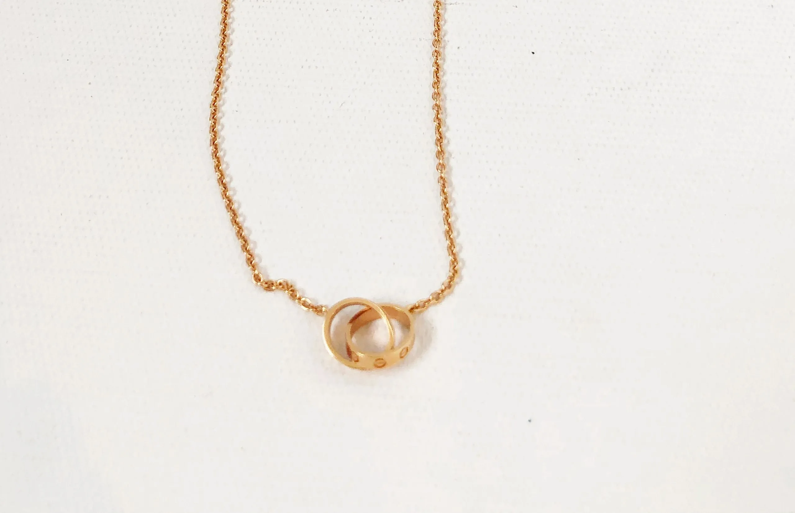 Cartier 18K Pink Gold Love Necklace