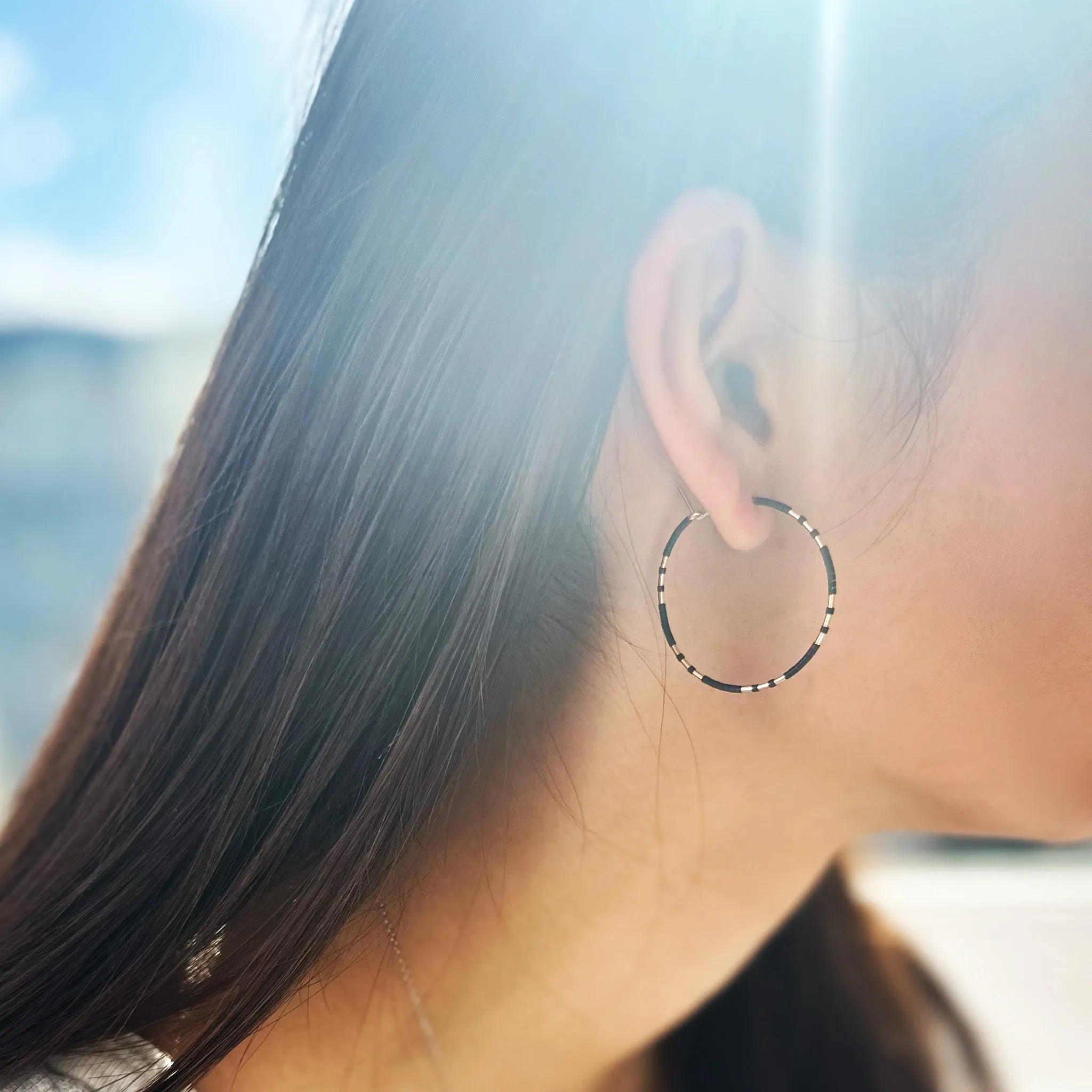 Chaldene Hoop Earrings