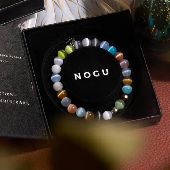 Cheshire Forest | .925 Sterling Silver | Cheshire Glass Bracelet