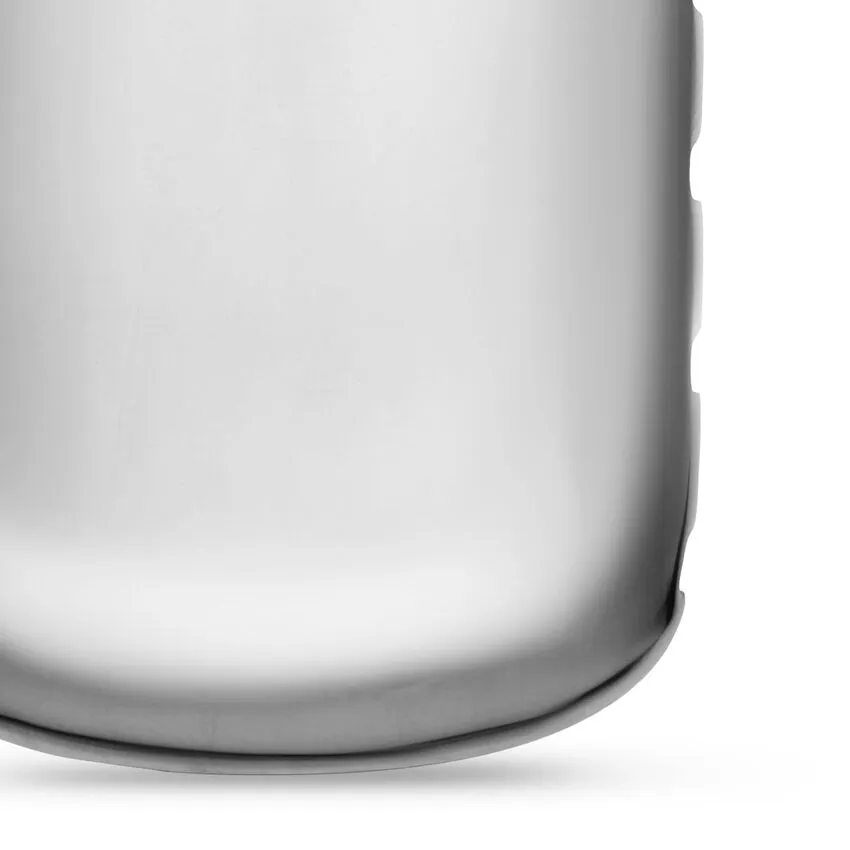 Chevron Tag in Sterling Silver, 27mm