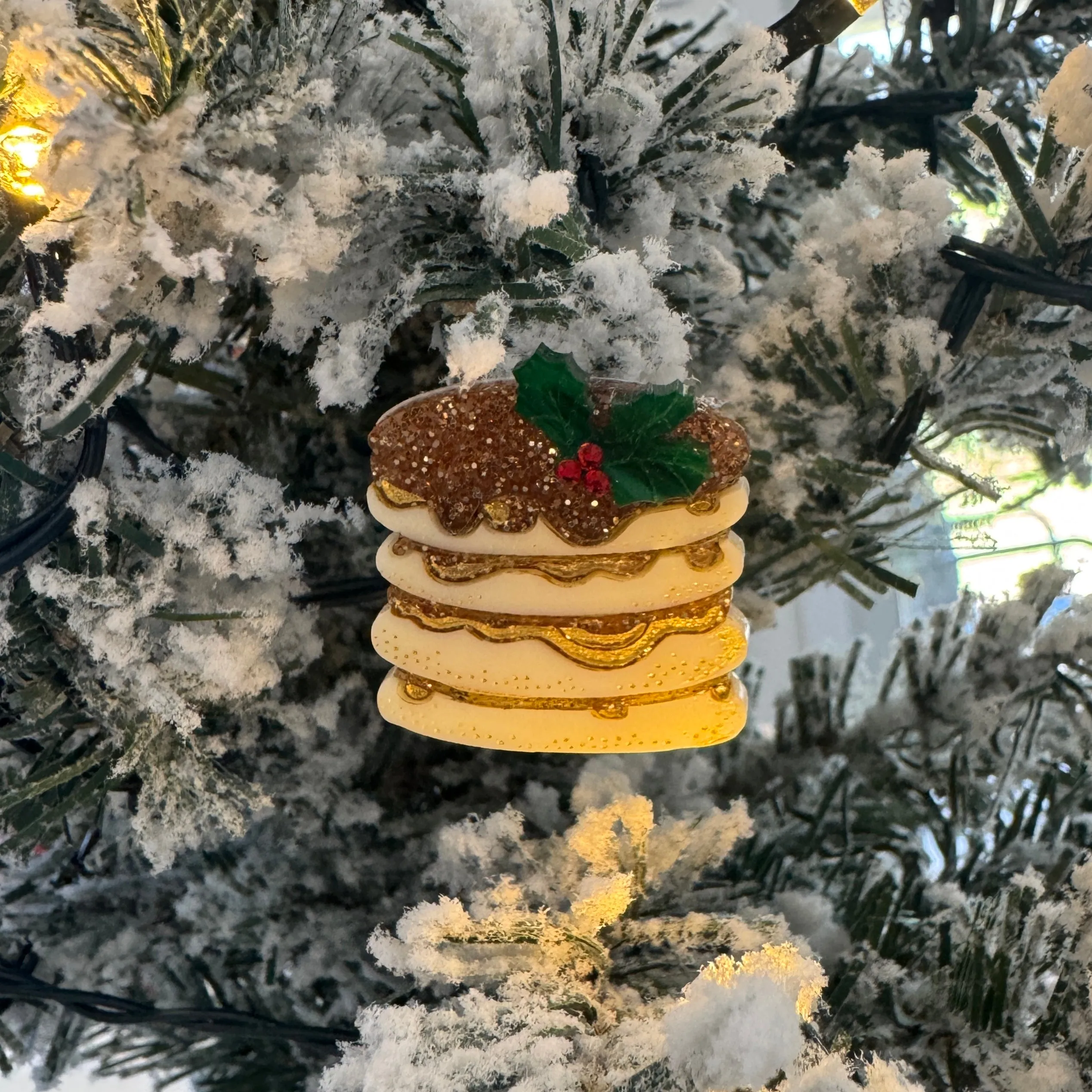 Christmas 🥞 Pancakes - mini Brooch