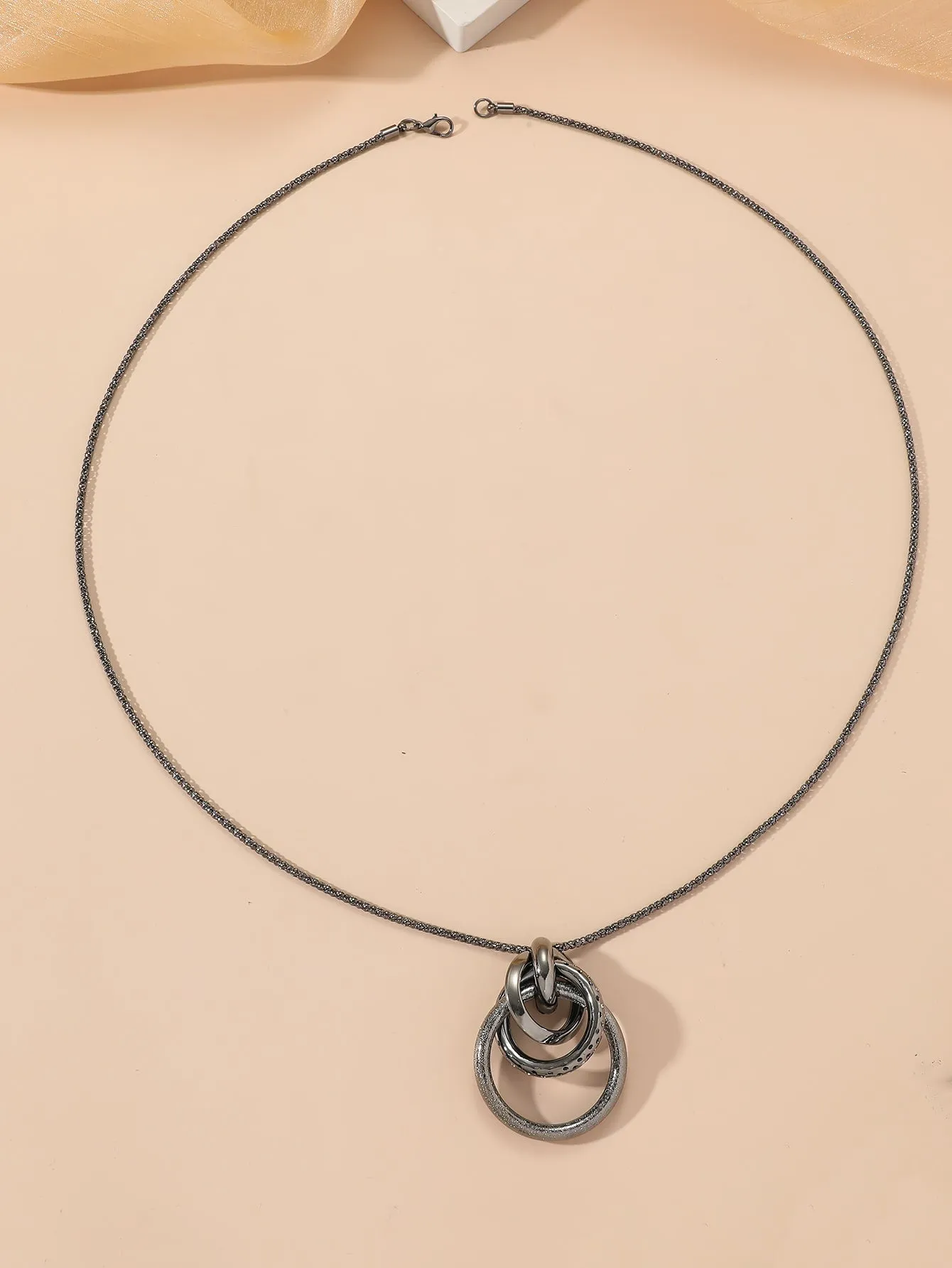 Circle Charm Necklace