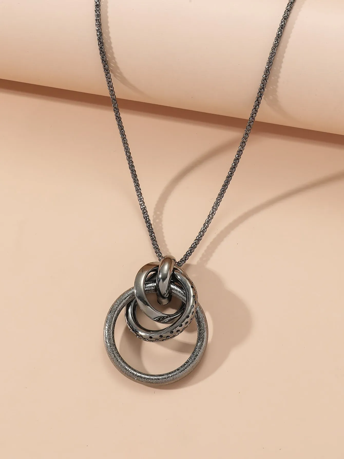Circle Charm Necklace