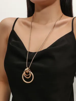 Circle Charm Necklace