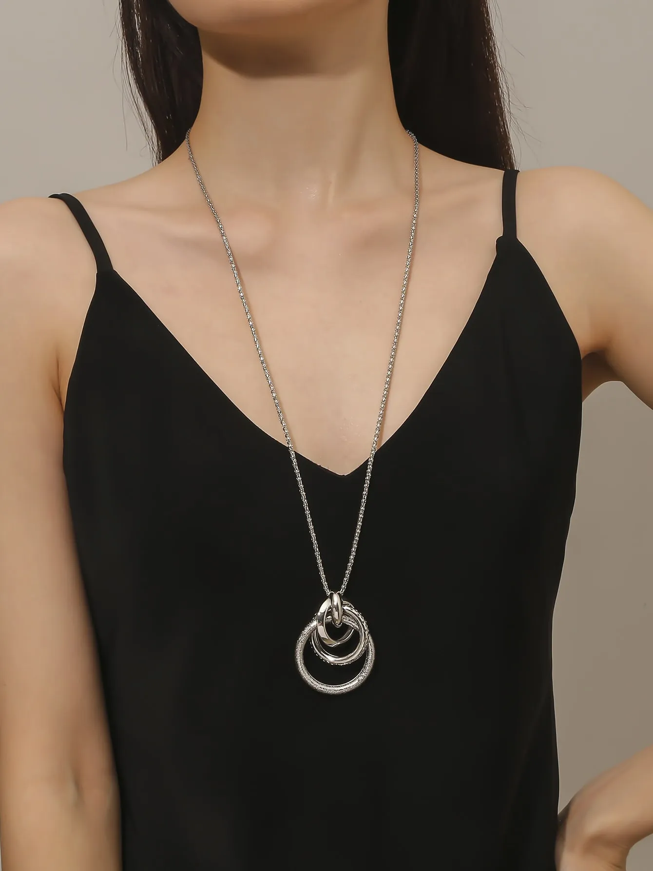 Circle Charm Necklace
