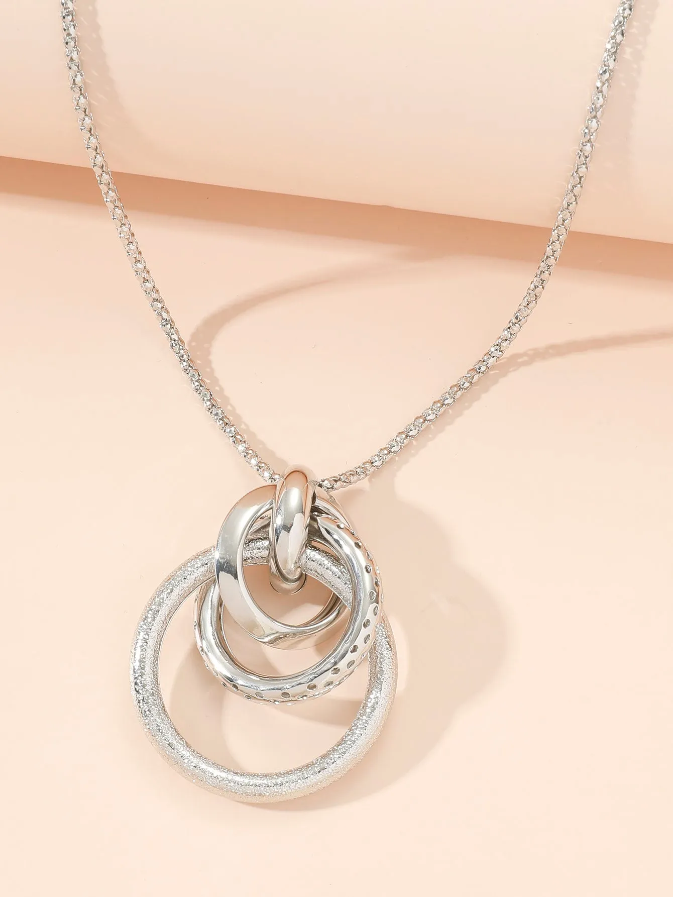 Circle Charm Necklace