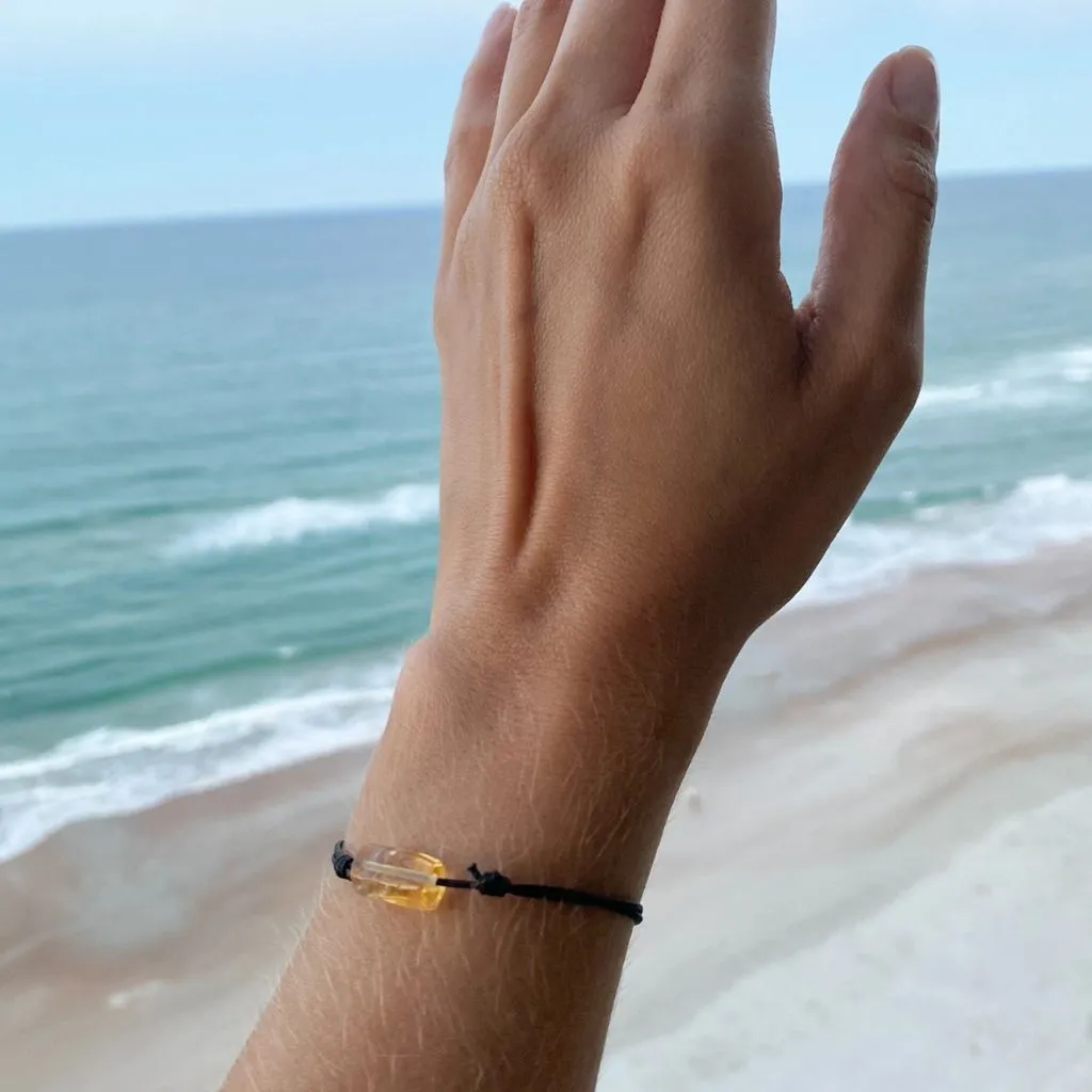 Citrine Tube Bracelet