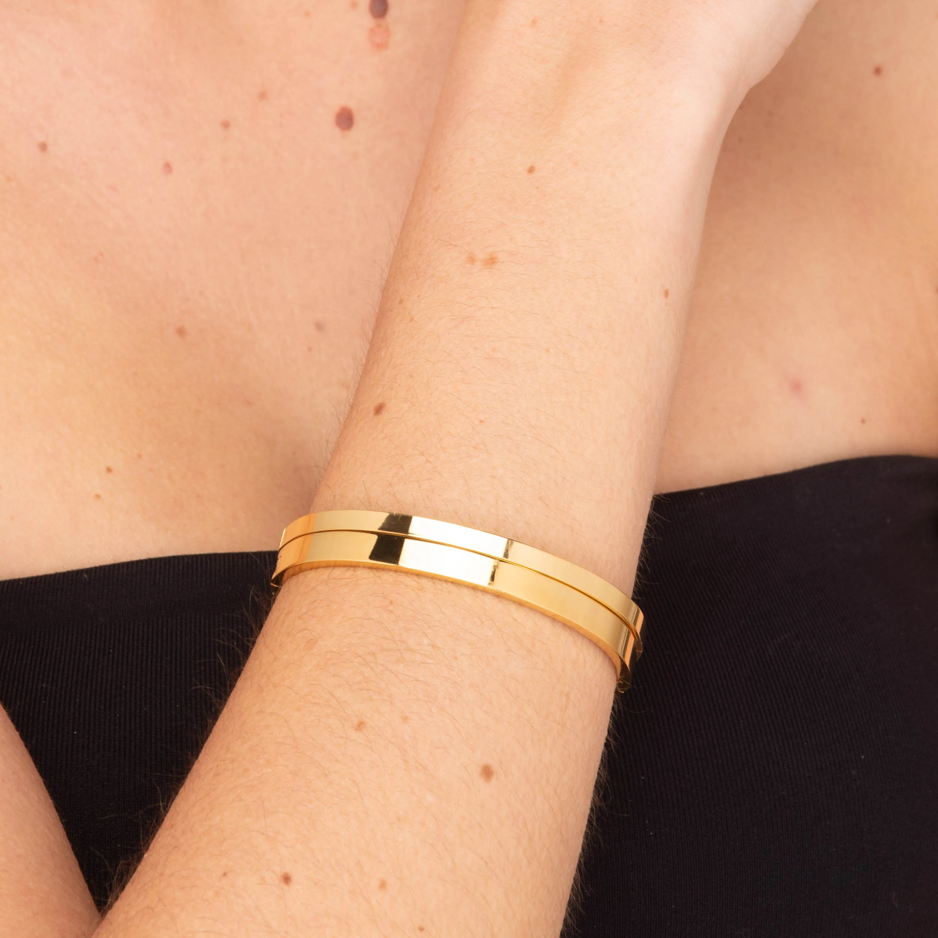 Classic Thin Stackable Bangle Bracelet
