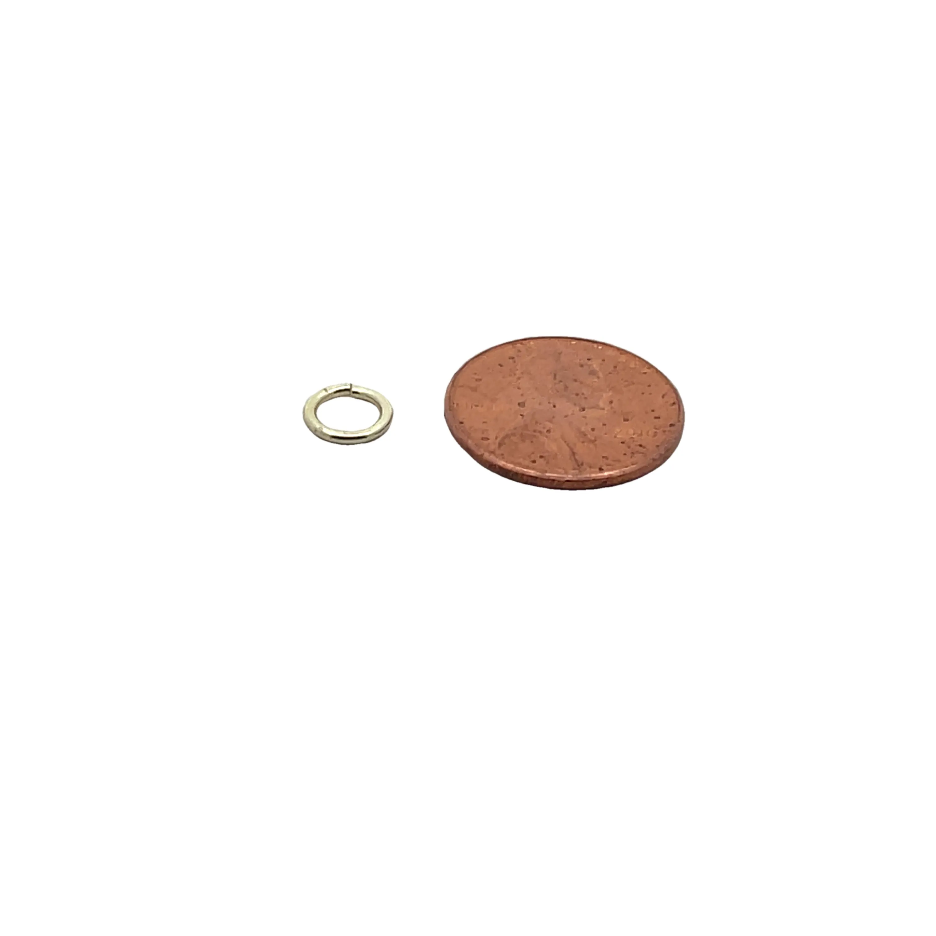 Closed Jump Rings 100-300 Pcs., E-coated Jump Rings, Gold & Silver Plated, 5-10mm.