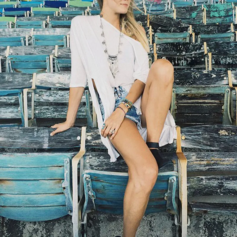 Coin Tassel Clavicle Long Necklace