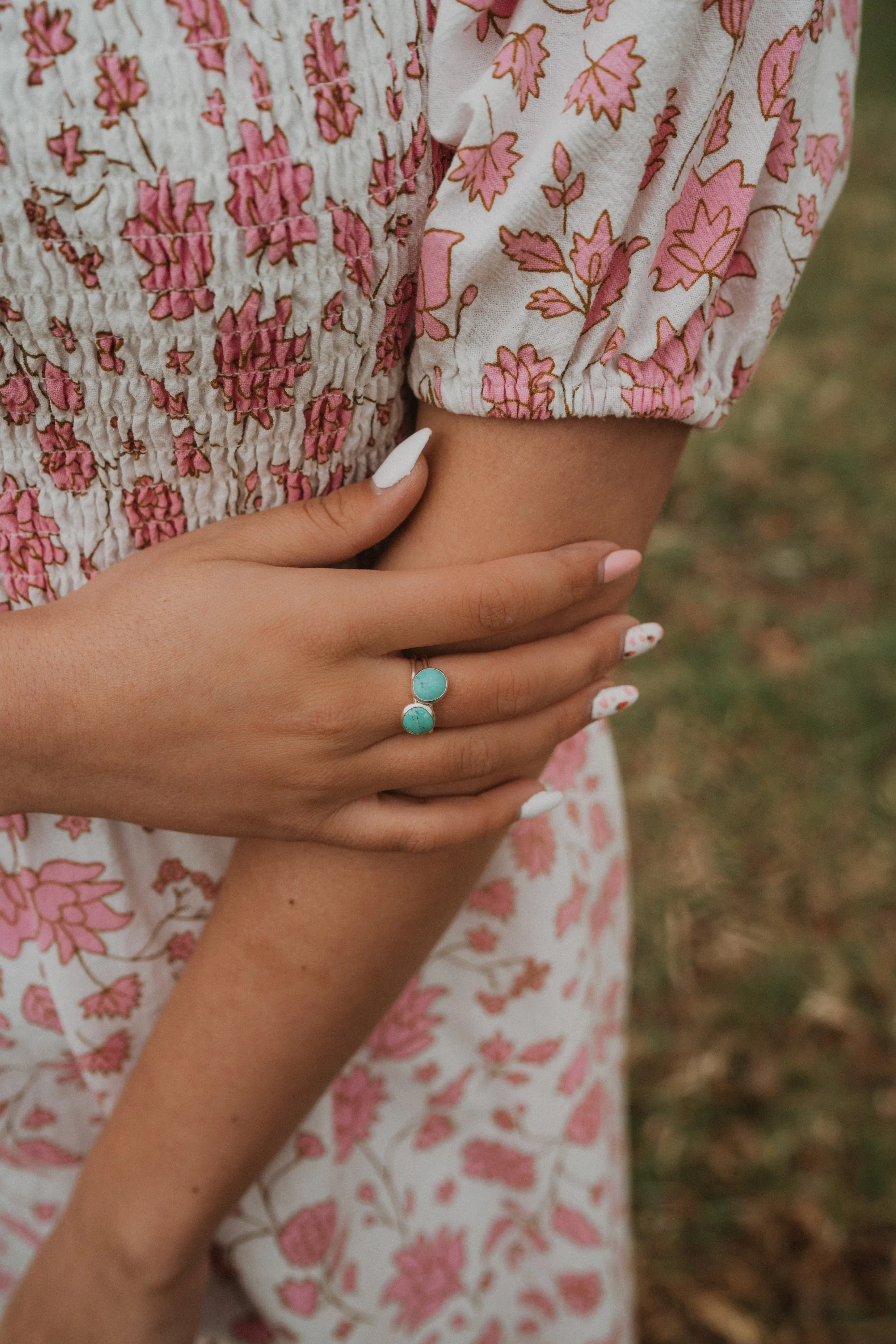 Collins Ring | 8 mm | Turquoise